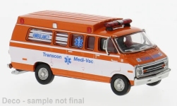 Brekina 18305 - H0 - Dodge Ambulance Transcon